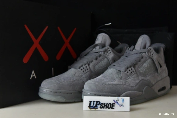 Cheap EP 930155-003 KAWS Grey”930155-003 x Jordan Cool 4“ Air 0428